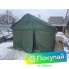 Палатка Каркасная утепленная зеленого цвета 3х4
